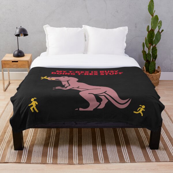 Item preview, MY T-REX IS BUSY DOING T-REX STUFF designed and sold by TechLaughs.