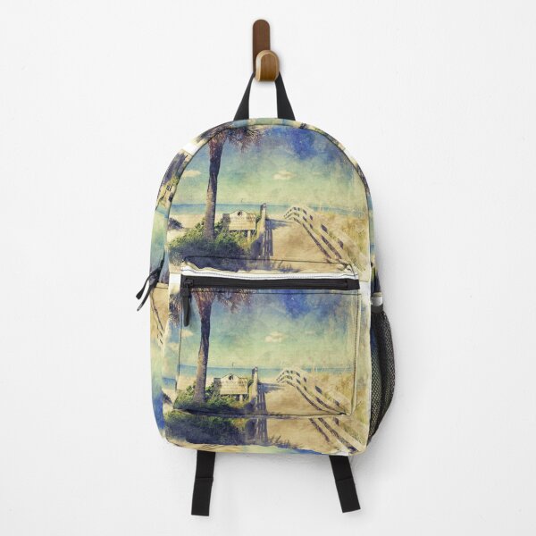 Item preview, Indian Rocks Beach, Florida Public Beach Access Digital Art Creative designed and sold by Pirate Foto.