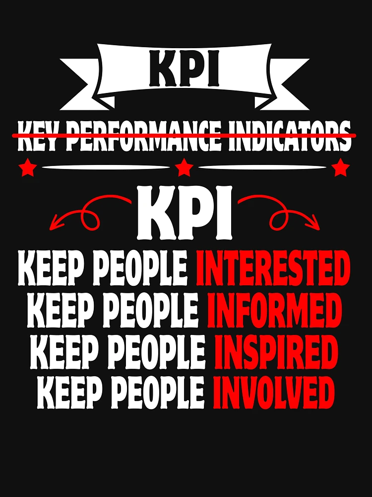 KPI - Keep Pretending Important Sticker for Sale by trendingatees