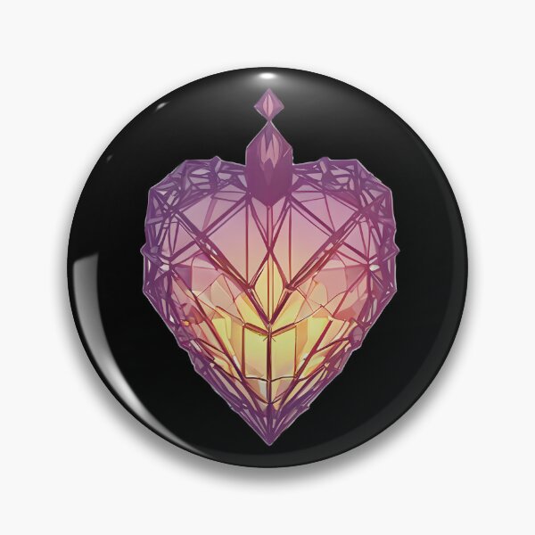 Item preview, The fragile glass heart warm colors designed and sold by Goatonfire.