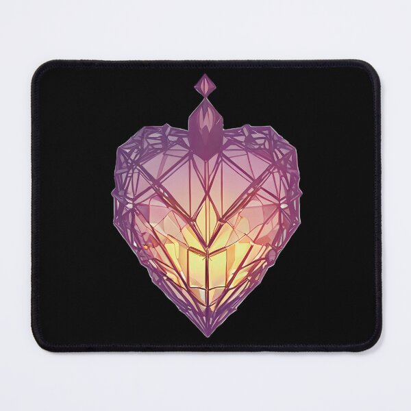 Item preview, The fragile glass heart warm colors designed and sold by Goatonfire.