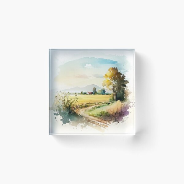 Item preview, Relaxing Watercolor #251 designed and sold by Avocado Design Studio.