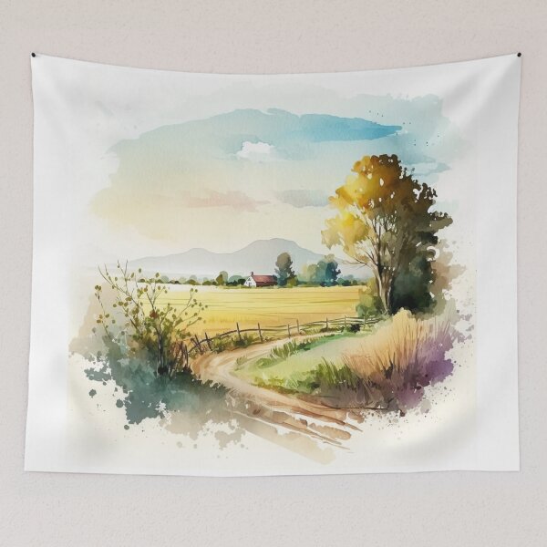Item preview, Relaxing Watercolor #251 designed and sold by Avocado Design Studio.