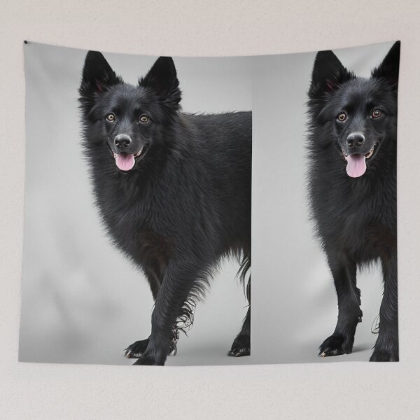 Item preview, Canine Portraits: Schipperke designed and sold by DavesDogShop.