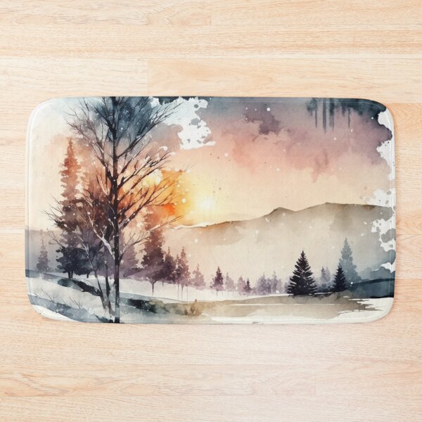 Item preview, Relaxing Watercolor #252 designed and sold by Avocado Design Studio.