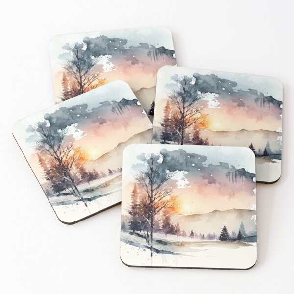 Item preview, Relaxing Watercolor #252 designed and sold by Avocado Design Studio.