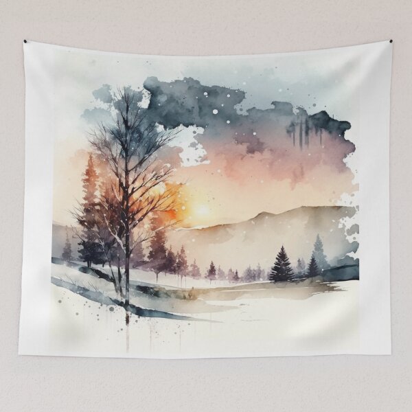 Item preview, Relaxing Watercolor #252 designed and sold by Avocado Design Studio.