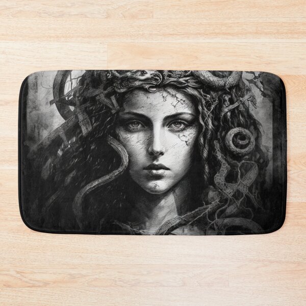 Item preview, Medusa Illustration designed and sold by OccultDreams.