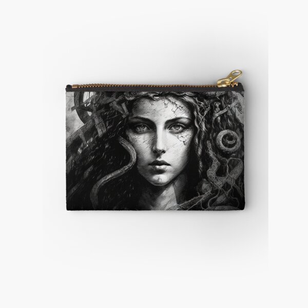 Item preview, Medusa Illustration designed and sold by OccultDreams.
