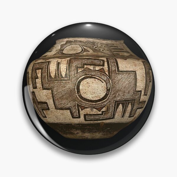 Item preview, Native American Pueblo Zuni Vintage Water Jar Pottery First Nations designed and sold by Purple Fern Art.