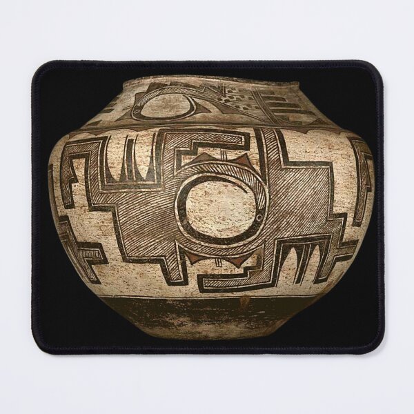 Item preview, Native American Pueblo Zuni Vintage Water Jar Pottery First Nations designed and sold by Purple Fern Art.