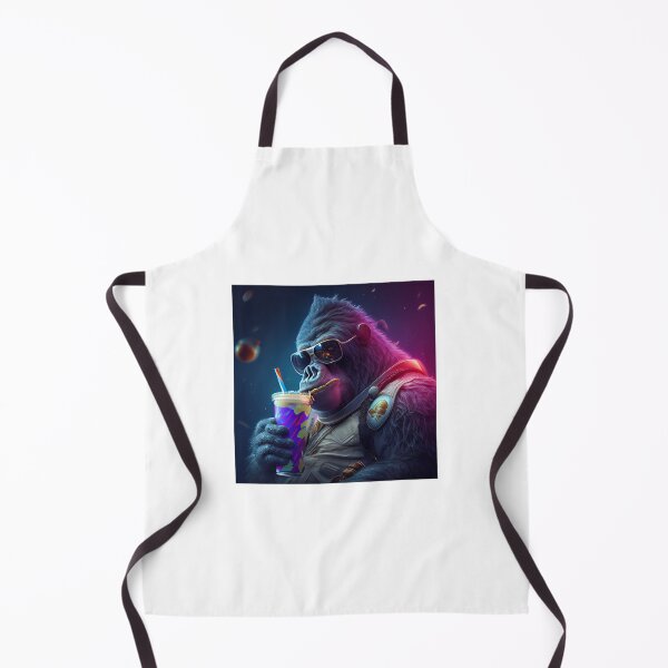 Item preview, GORILLA TAKING A SHAKE designed and sold by TodoBonito.