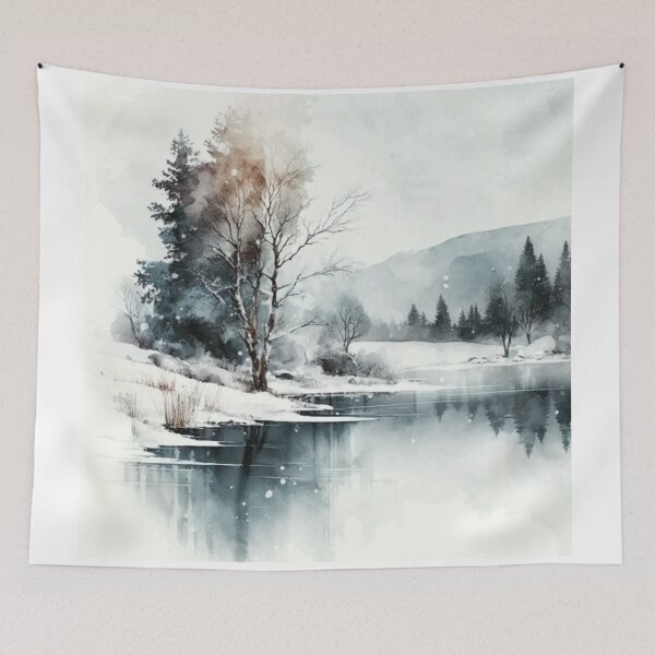 Item preview, Relaxing Watercolor #253 designed and sold by Avocado Design Studio.