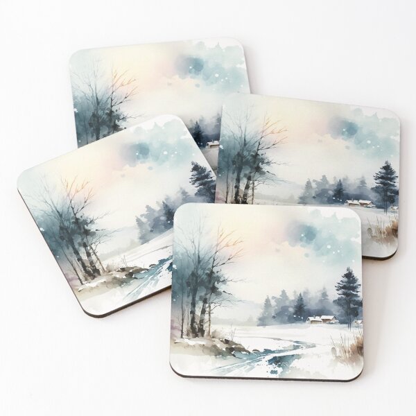 Item preview, Relaxing Watercolor #254 designed and sold by Avocado Design Studio.