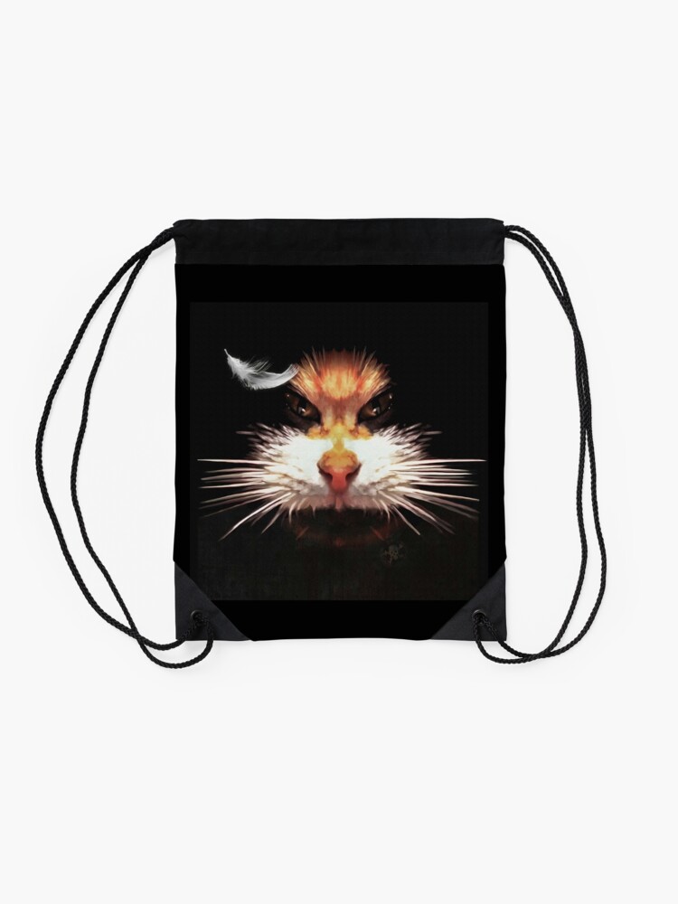 Sac à cordon ''Naughty cat' : autre vue