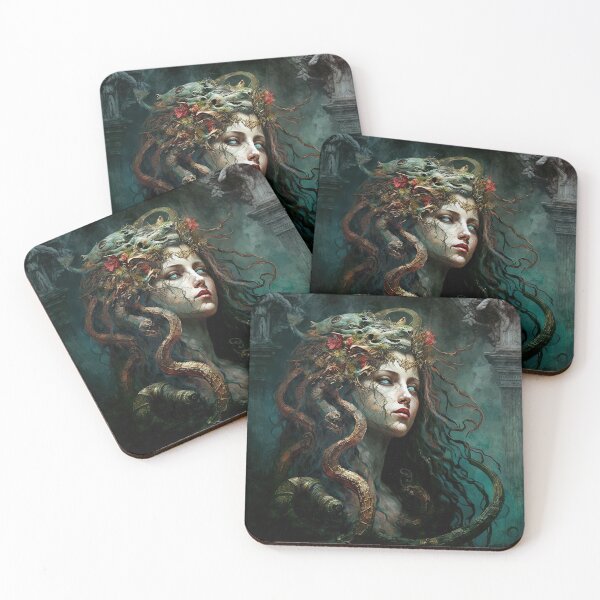 Item preview, Medusa in the Temple designed and sold by OccultDreams.