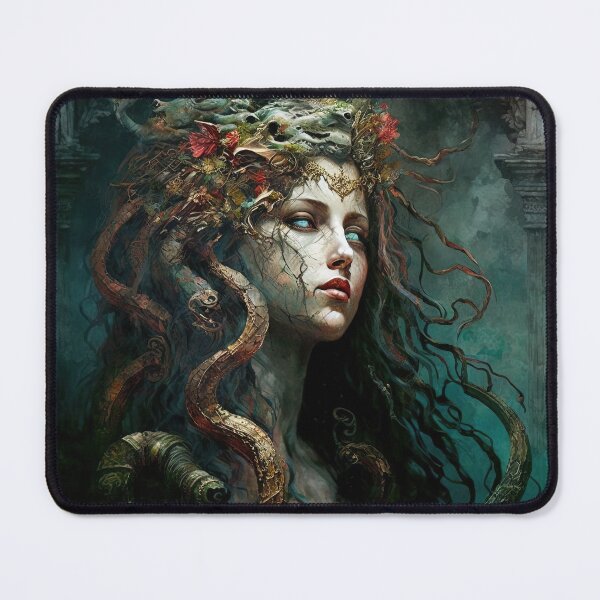 Item preview, Medusa in the Temple designed and sold by OccultDreams.