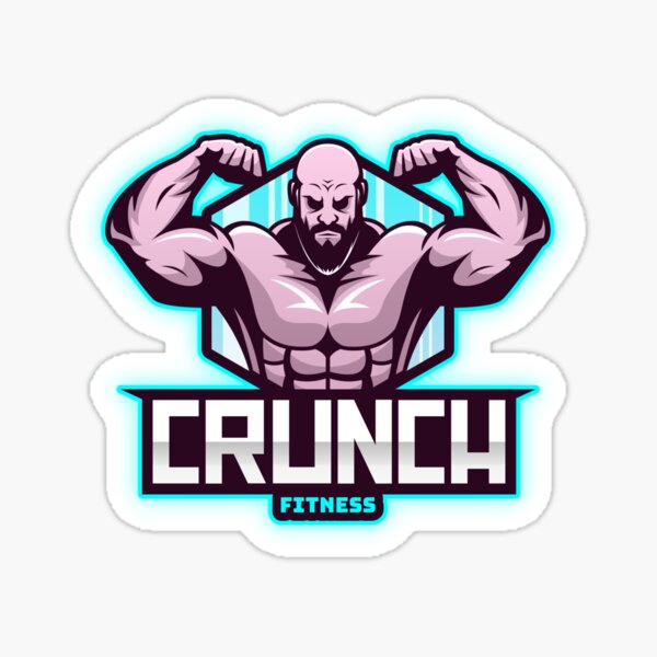 Crunch Fitness Sticker
