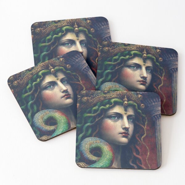 Item preview, Medusa in the Temple (Variation) designed and sold by OccultDreams.