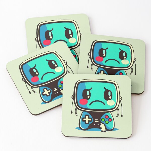 Item preview, Gamer Player Can Not Play Video Games Sad Face Game Console Joypad designed and sold by ultra-cute.
