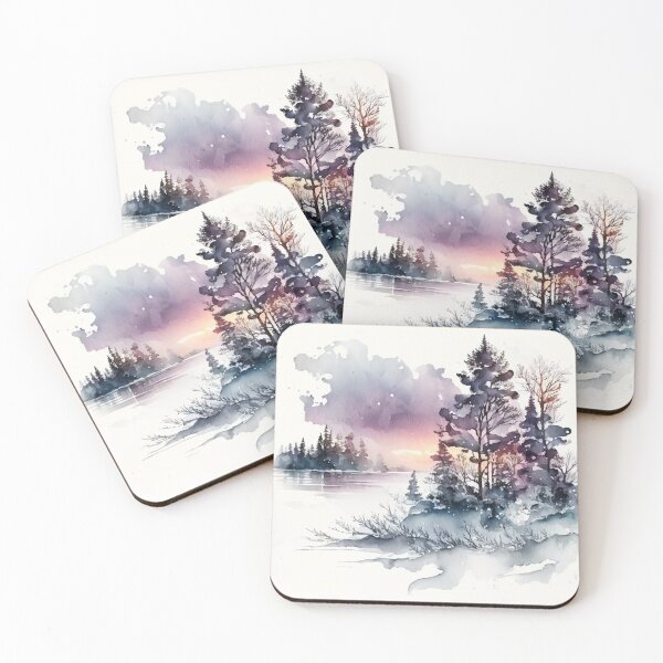 Item preview, Relaxing Watercolor #255 designed and sold by Avocado Design Studio.