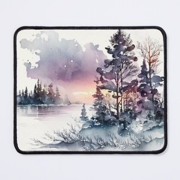 Item preview, Relaxing Watercolor #255 designed and sold by Avocado Design Studio.
