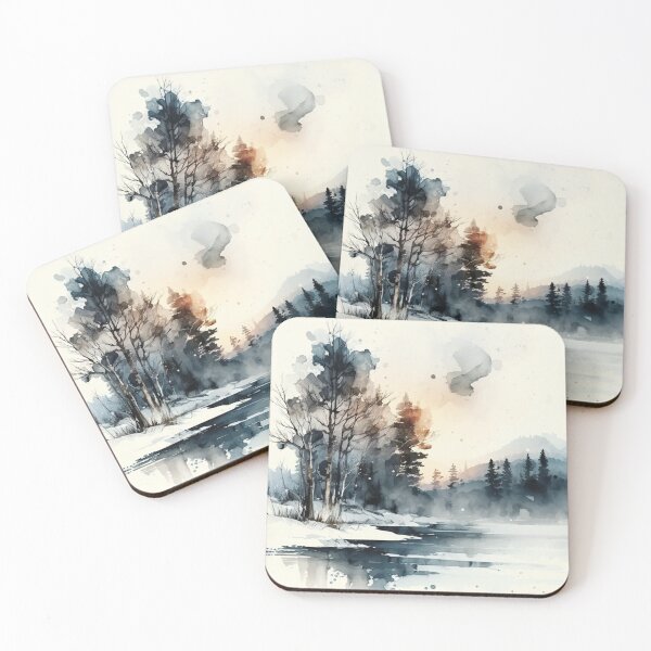 Item preview, Relaxing Watercolor #256 designed and sold by Avocado Design Studio.