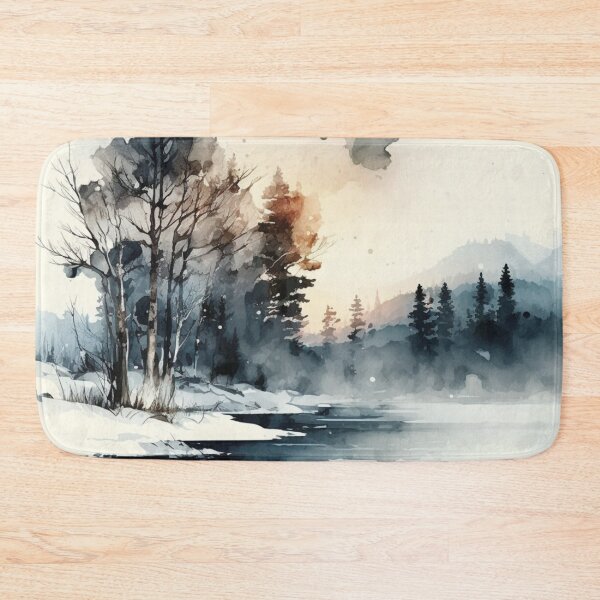 Item preview, Relaxing Watercolor #256 designed and sold by Avocado Design Studio.