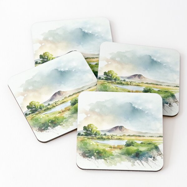 Item preview, Relaxing Watercolor #257 designed and sold by Avocado Design Studio.