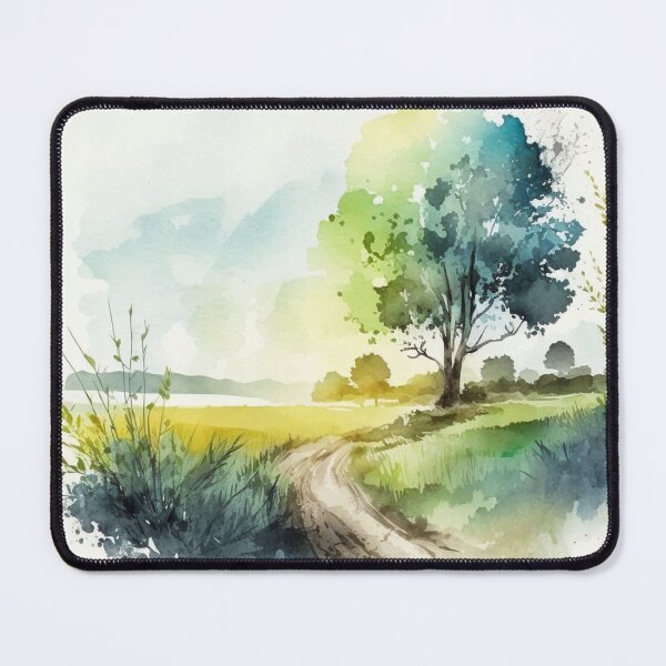 Item preview, Relaxing Watercolor #258 designed and sold by Avocado Design Studio.