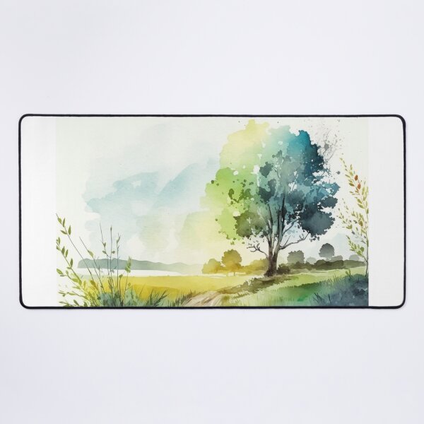 Item preview, Relaxing Watercolor #258 designed and sold by Avocado Design Studio.