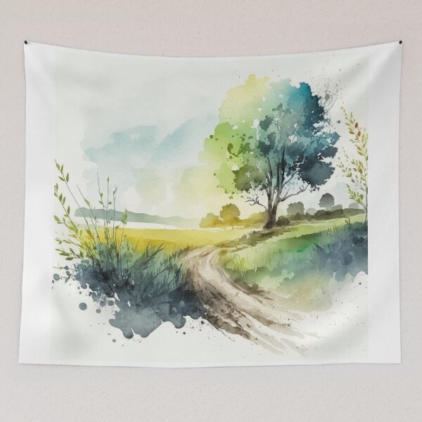 Item preview, Relaxing Watercolor #258 designed and sold by Avocado Design Studio.