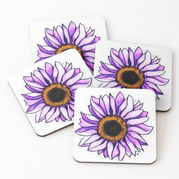 Item preview, Purple Sunflower Bud 05 designed and sold by CheeseBlueprint.
