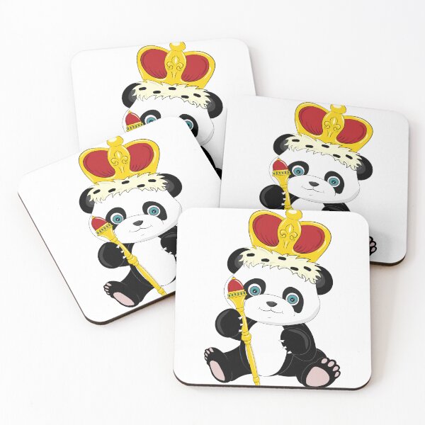 Item preview, Panda bear the King designed and sold by atedesigns.