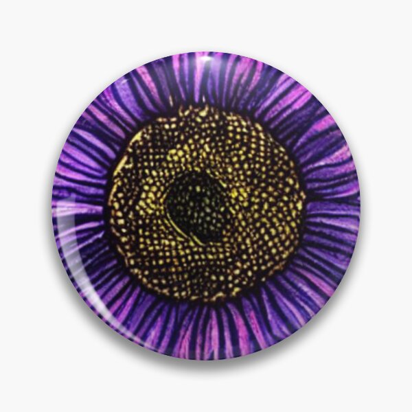 Item preview, Purple Sunflower Bud 06 designed and sold by CheeseBlueprint.