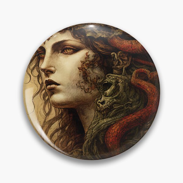 Item preview, Classical Medusa designed and sold by OccultDreams.