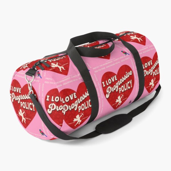 Item preview, PMD00407 Progressive Movement Designs I Love Progressive Policy progress goals for Bernie Sanders supporter progressives designed and sold by ProgressiveLeft.