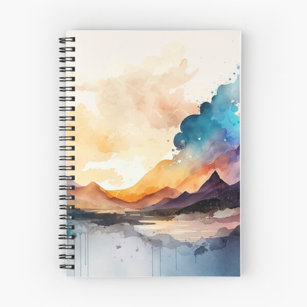 Item preview, Relaxing Watercolor #260 designed and sold by Avocado Design Studio.