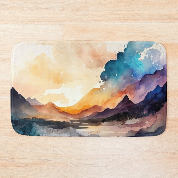 Item preview, Relaxing Watercolor #260 designed and sold by Avocado Design Studio.