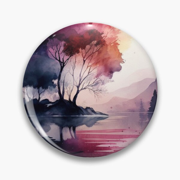 Item preview, Relaxing Watercolor #261 designed and sold by Avocado Design Studio.