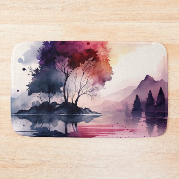 Item preview, Relaxing Watercolor #261 designed and sold by Avocado Design Studio.