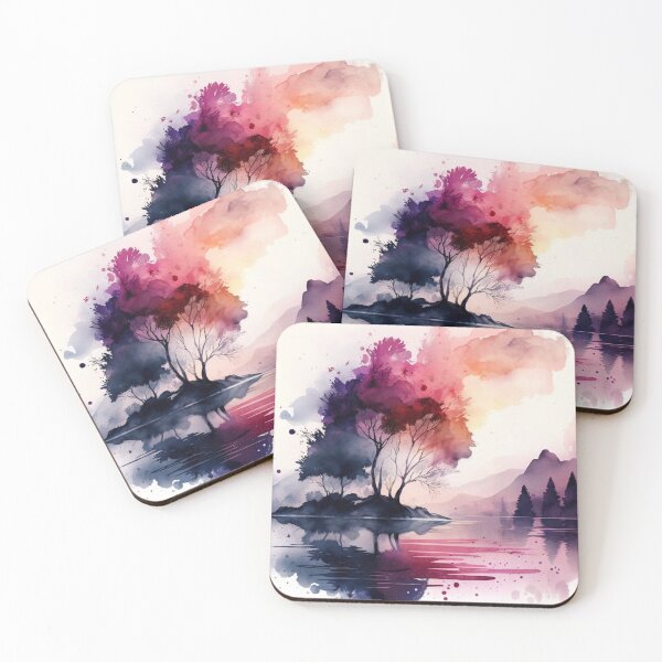 Item preview, Relaxing Watercolor #261 designed and sold by Avocado Design Studio.
