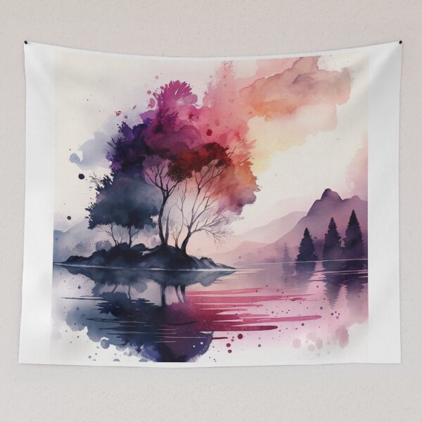 Item preview, Relaxing Watercolor #261 designed and sold by Avocado Design Studio.