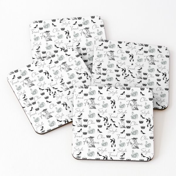 Item preview, Fashion Words and Symbols Seamless Pattern designed and sold by PBJArt.