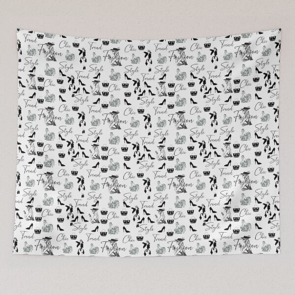 Item preview, Fashion Words and Symbols Seamless Pattern designed and sold by PBJArt.