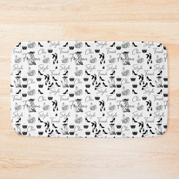 Item preview, Fashion Words and Symbols Seamless Pattern designed and sold by PBJArt.