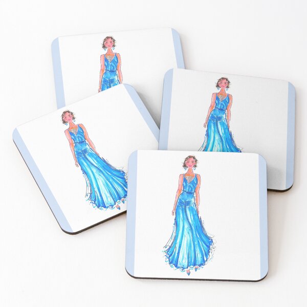Item preview, Indie-Louise, Ilustración de moda designed and sold by lilysuzy.