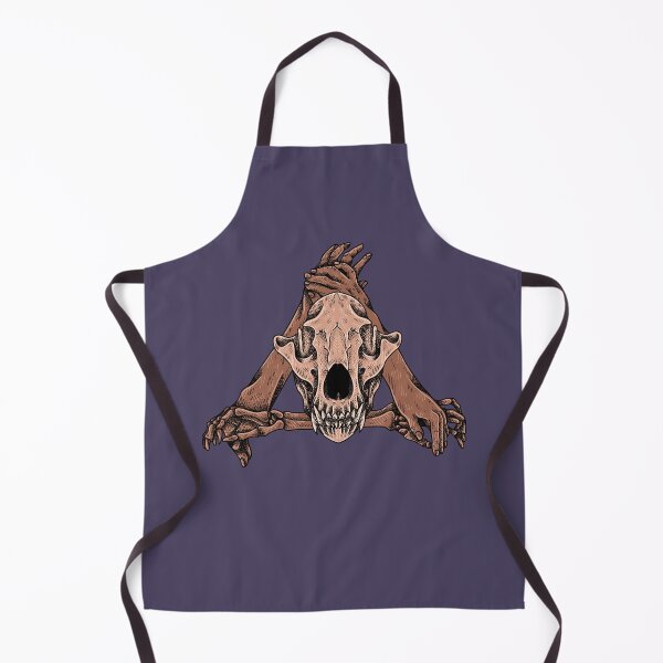 Item preview, Tiger Skull In Hands Triangle designed and sold by RedNeo.