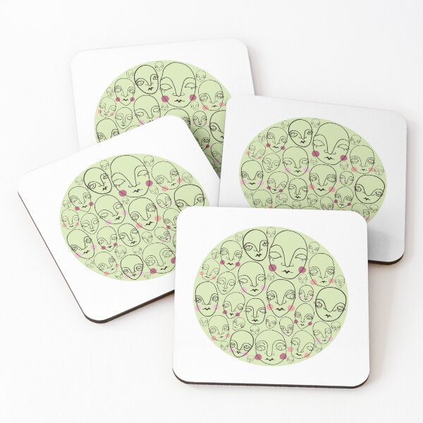 Item preview, Faces circle  designed and sold by acowlart.