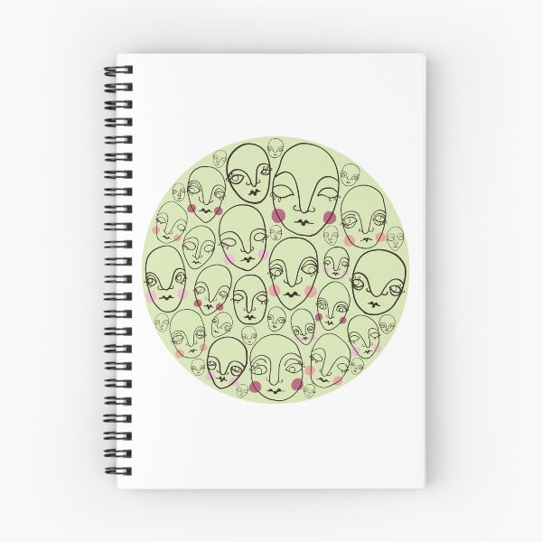 Item preview, Faces circle  designed and sold by acowlart.